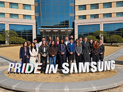 2026 Study abroad trip to South Korea