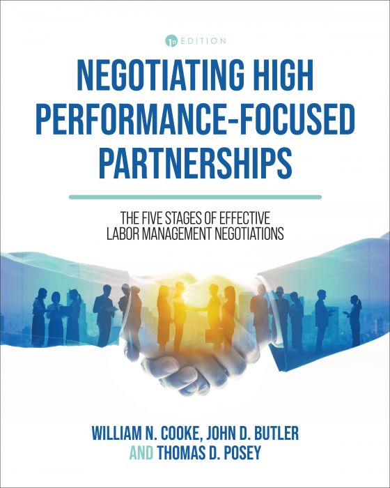 Negotiating High Performance-Focused Partnerships book cover